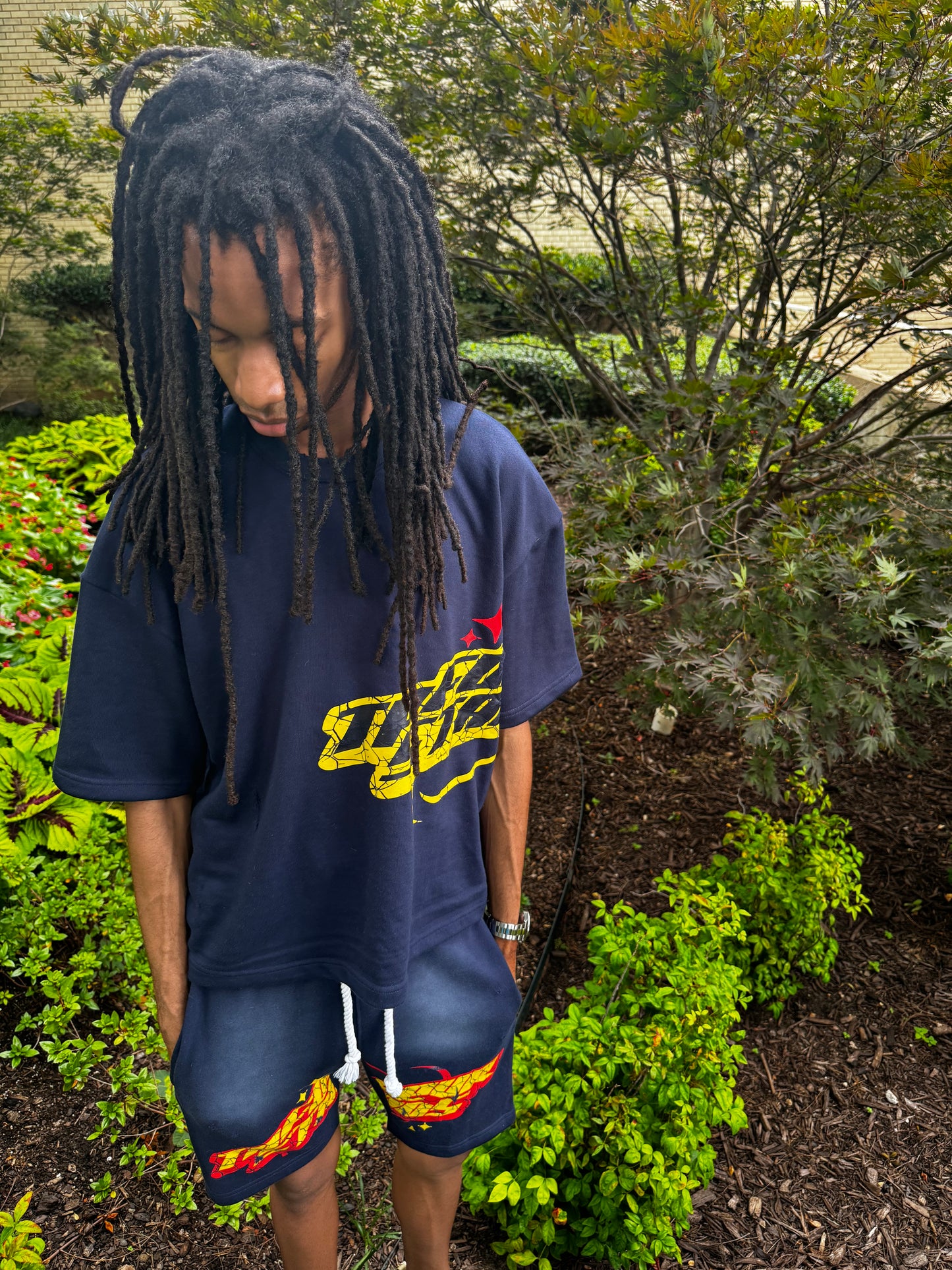 Battle Superhero Set (Navy/Yellow)
