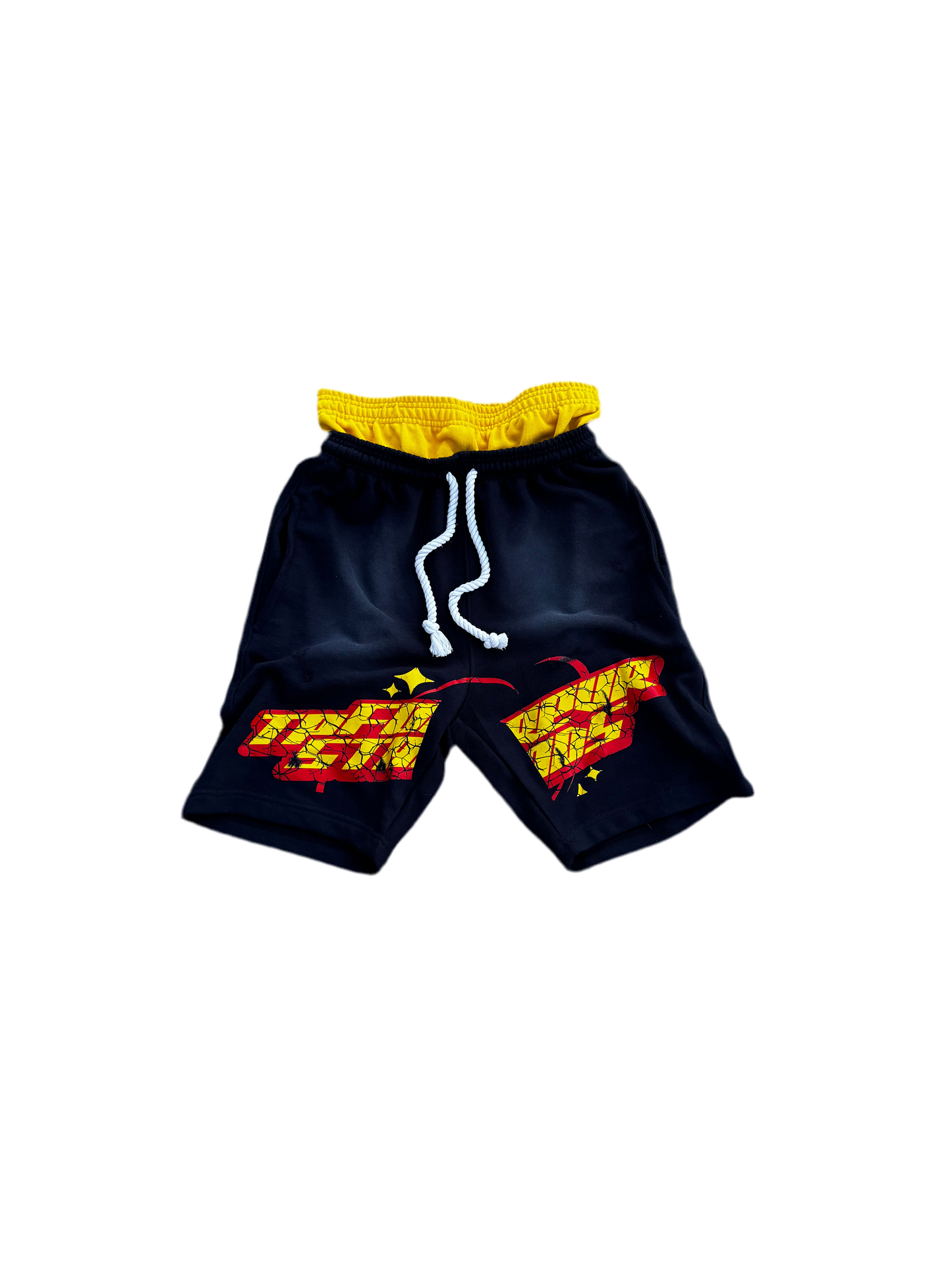Battle Superhero Double Waisted Shorts
