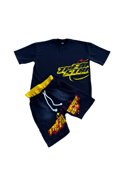 Battle Superhero Set (Navy/Yellow)