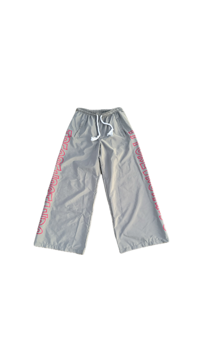 Pink Tpforevrstands Letter Pants
